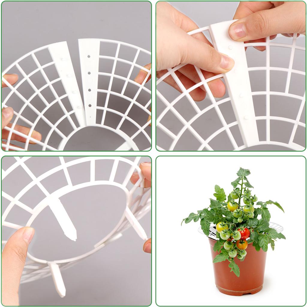 12 упаковок опор для растений клубники, подставка для растений клубники с 3 прочными ножками