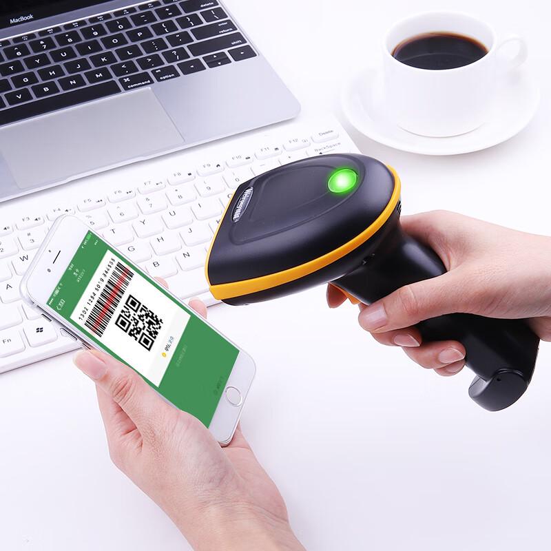 Weirong LX1W Wireless 2D Barcode Scanner