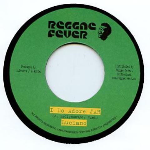 7-дюймовая пластинка LUCIANO / NORRIS MAN - I Do Adore Jah / Babylon Overtime RF023 Reggae Fever 2012 Европа Регги, Ска и Даб