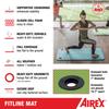 AIREX Fitline 180 Training 10mm FITLINE Charcoal Mat, Thick, Charcoal, 180, FITLINE180SI,
