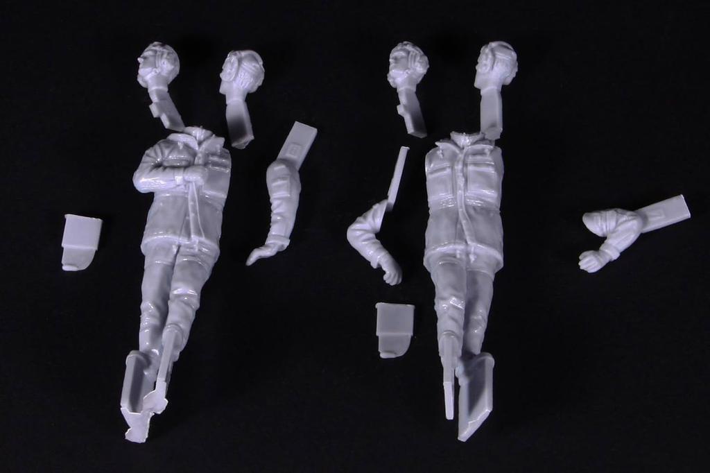 Valkyrie Miniature Current German Tank Crew Set Resin Kit VM35012 1/35 1990-2000s 2-х частей