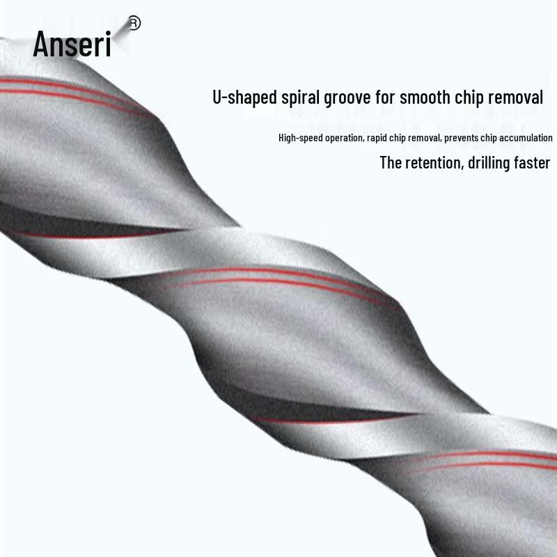 Ansairei Round Shank Impact Drill Bit