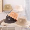 Simple Baby Bucket Hat For Kids Panama Basin Cap Summer Toddler Fisherman Hats Boys Girls