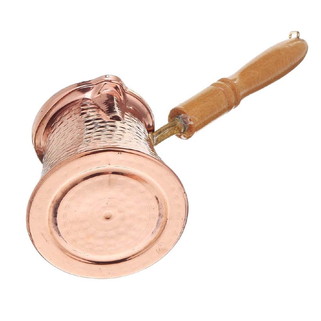 3 Size Coffee Wooden Handle Cevze Turk Turkish Coffee Pot Coffee Turk Turkish Copper Coffee Maker