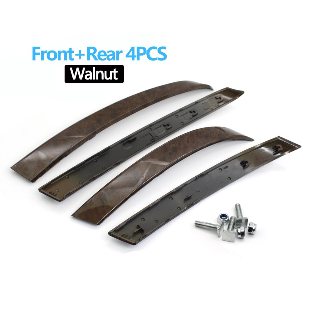 2/4PCS Car Interior Front Rear Door Left Right Grip Handle Trim Cover For BMW 5 Series M5 E60 E61 2004 2005 2006