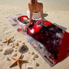 Ultra-Soft Beach Towel with Iron-Man Theme,Ideal for Pool - Camping, Diving - Perfect Travel Essential, Vibrant Beach Towel.