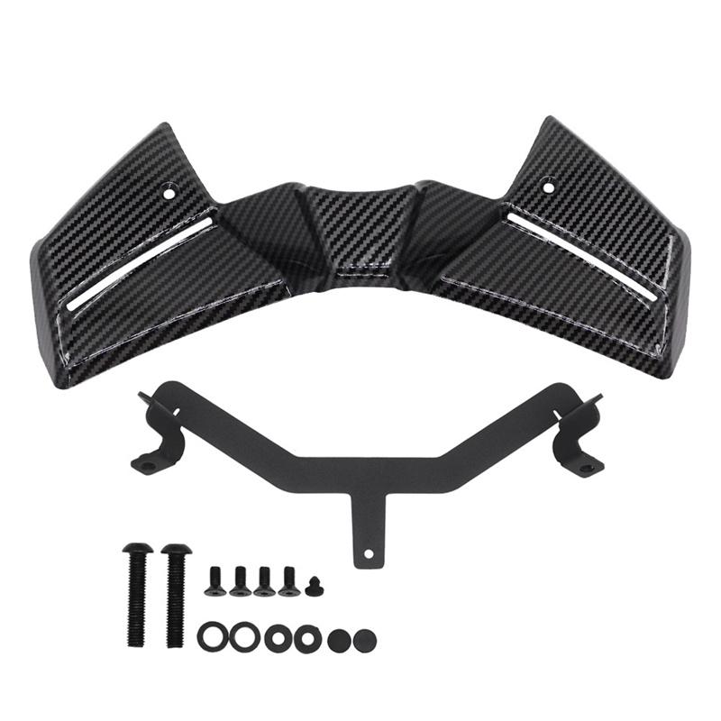 Для Yamaha Mt-09 Mt 09 Mt09 2024 2025 Мотоцикла Комплект Переднего Спойлера Downforce Naked Передние Спойлеры Крылышко Аэродинамическое Крыло