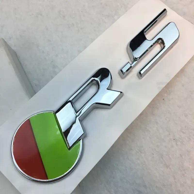 R Sport S Логотип Значок Передняя решетка автомобиля Задний багажник Эмблема Наклейка Наклейка для XK X Type F Pace I-pace XJL S-Type F-Type XJ XF XE E-pace XJS