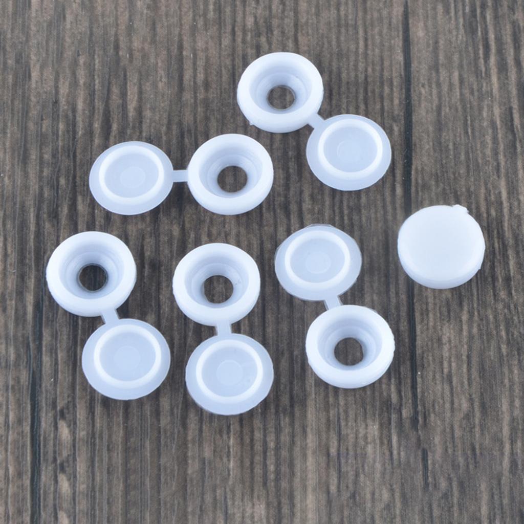 36 шт. M6 Декоративные колпачки для винтов Откидной колпачок для винта Складная кнопочная застежка Мебельная фурнитура Крышка для винта для шкафа