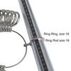 Metal Ring Sizer Measuring Tool Steel Finger Rings Size Measurement Ring Gauge Measure for Wedding Jewelry Sizing Tool