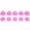 Hair Rollers No Heat Rubber Pink No Clip Hair Curlers Styling Waving Hairstyle Tool