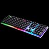 Wired USB Computer Keyboard Colorful Backlight Keyboard Waterproof Game Keyboard