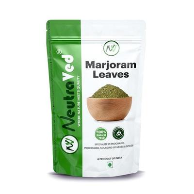 NeutraVed Майоран Сушеные листья/Травы майорана, с насыщенным ароматом и вкусом 70г