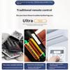 Universal AC Remote Control Mini Portable Glow Buttons LCD Display Suitable for Home Hotel Travel Use