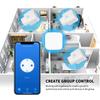 Умная розетка Corui Zigbee Eu Tuya 16a с монитором мощности, беспроводной пульт дистанционного управления, приложение для умного дома, используемое с Google Alexa
