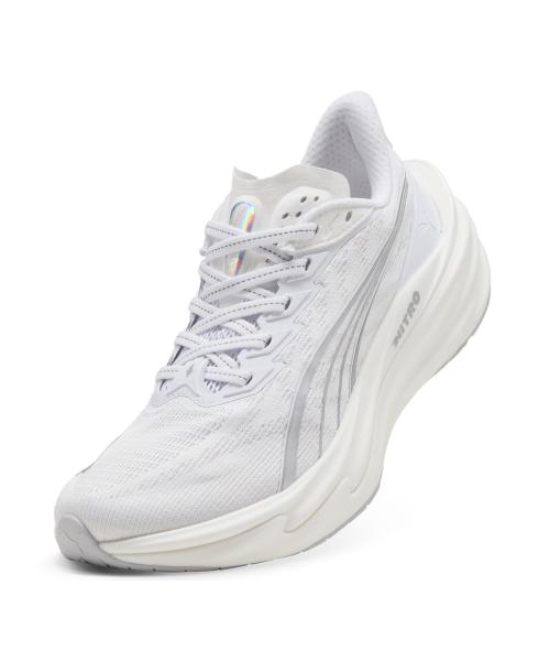 [Puma] Deviate Nitro 4 Women - White:Feather Gray (312124-02)