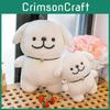 Maltese Toy Plush Cute Dog Stuffed Animals Doll Bedroom Decoration Gift Kids