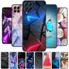 Чехол для Samsung Galaxy M33 M53 2022 Модный Силиконовый Защитный Мягкий ТПУ Задняя Крышка для Samsung M53 5G Чехол для Телефона Черный Бампер