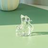 Lucky Crystal Rat Ornament Exquisite Animal Model Beautiful Table Ornaments  Living Room