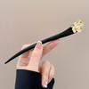 Elegant Hanfu Flower Hairpin: High-End Tassel Step Shake for Updo