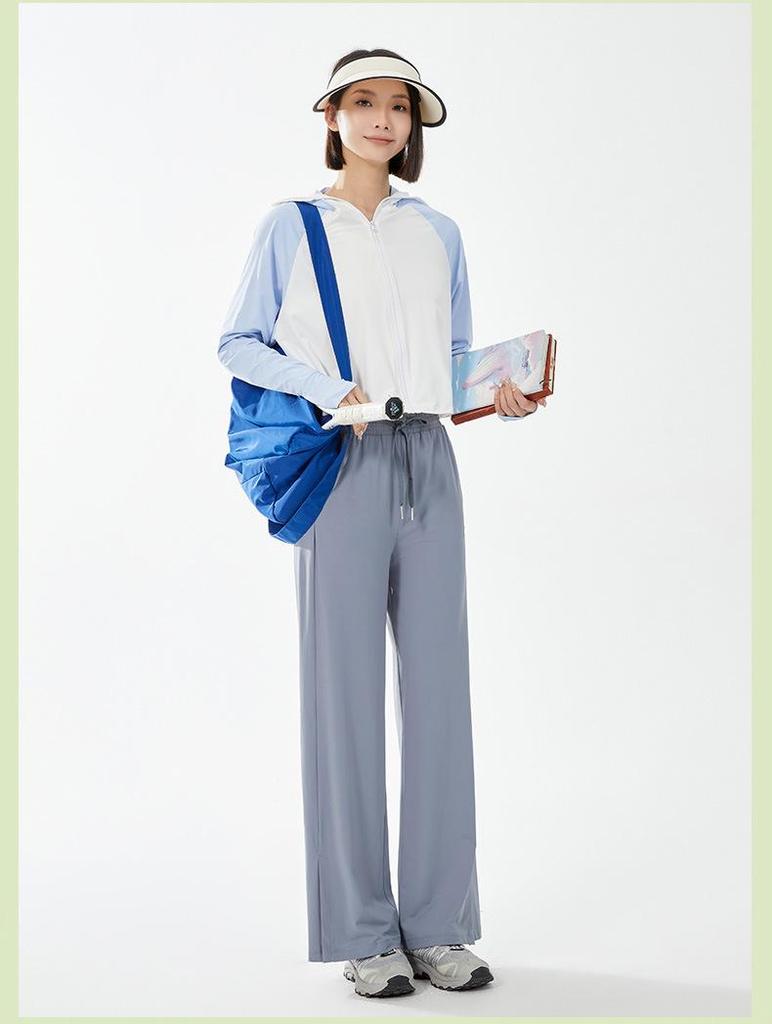 Женское пончо с защитой от солнца UPF 50+ - Дышащее, Черный козырек для защиты от УФ-лучей