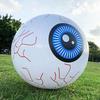 Inflatable Halloween Eyeball Beach Ball PVC Bat Balloon Scary Yard Decor Outdoor Spooky Party Horror Decoration Accessory