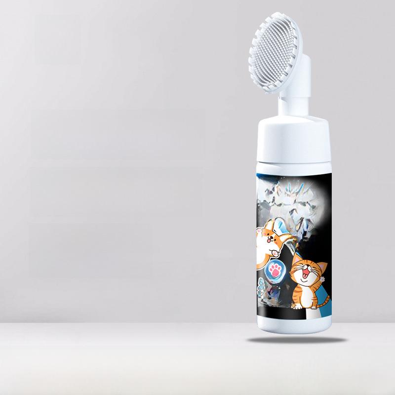 Пена для чистки лап домашних животных: Безводный очиститель для ног кошек и собак с пузырьками