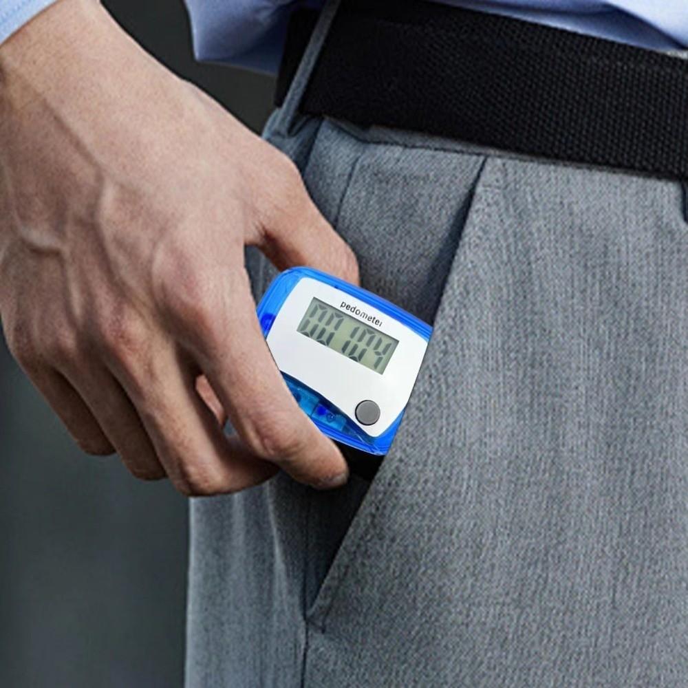 С клипсой ходьба бег шагомер мини точный шагомер уличная пробежка тренировка ходьба