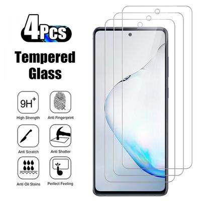 4 шт Защитное закаленное стекло для Samsung Galaxy S20 S21 S22 S23 S24 Защитная пленка для экрана