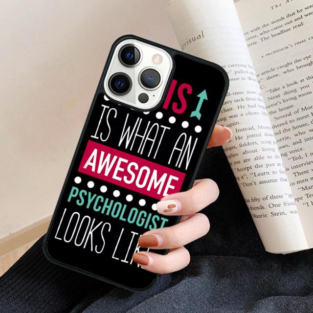 Потрясающий Чехол для Телефона Психолог Профессия Психология для IPhone 18 17 Air 16 15 14 13 11 12 Pro Max Plus