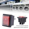 Industrial Push Button Switches Heavy Duty Rocker Switches Single Poles Switches PVC Suitable for Various Appliances