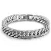 Trendy Minimalist Titanium Steel Cuban Bracelet with Buckle