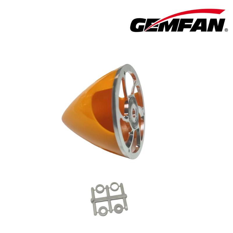 82MM 3 Blade Spinner Propeller Parts Plastic CNC Aluminum Bottom for RC Airplane DIY Parts Hobbies Accessories 1PCS