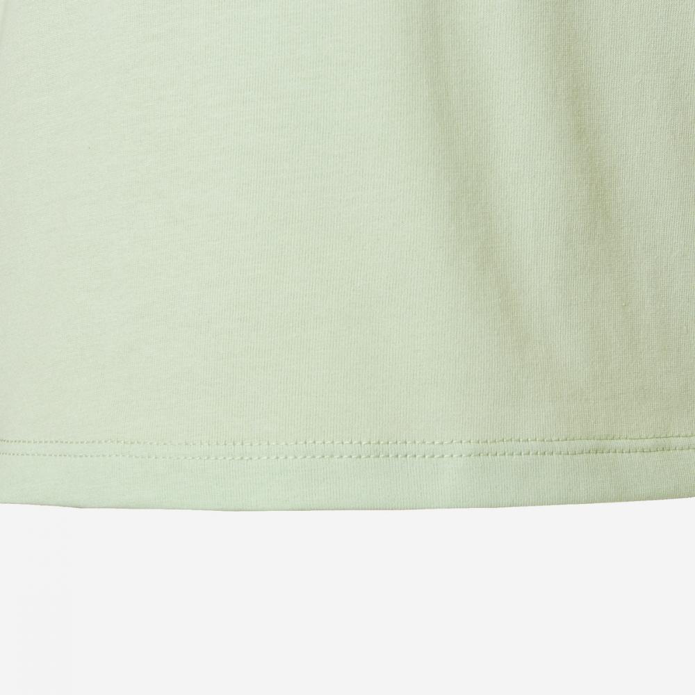 New Balance Женская футболка с логотипом S eSSential Nbnee2w402 41 светло-зеленый