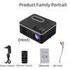 1080P HD Portable Mini LED Projector for Mobile Phones