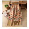 Floral Ethnic Style Casual Summer Women S Skirt Pants