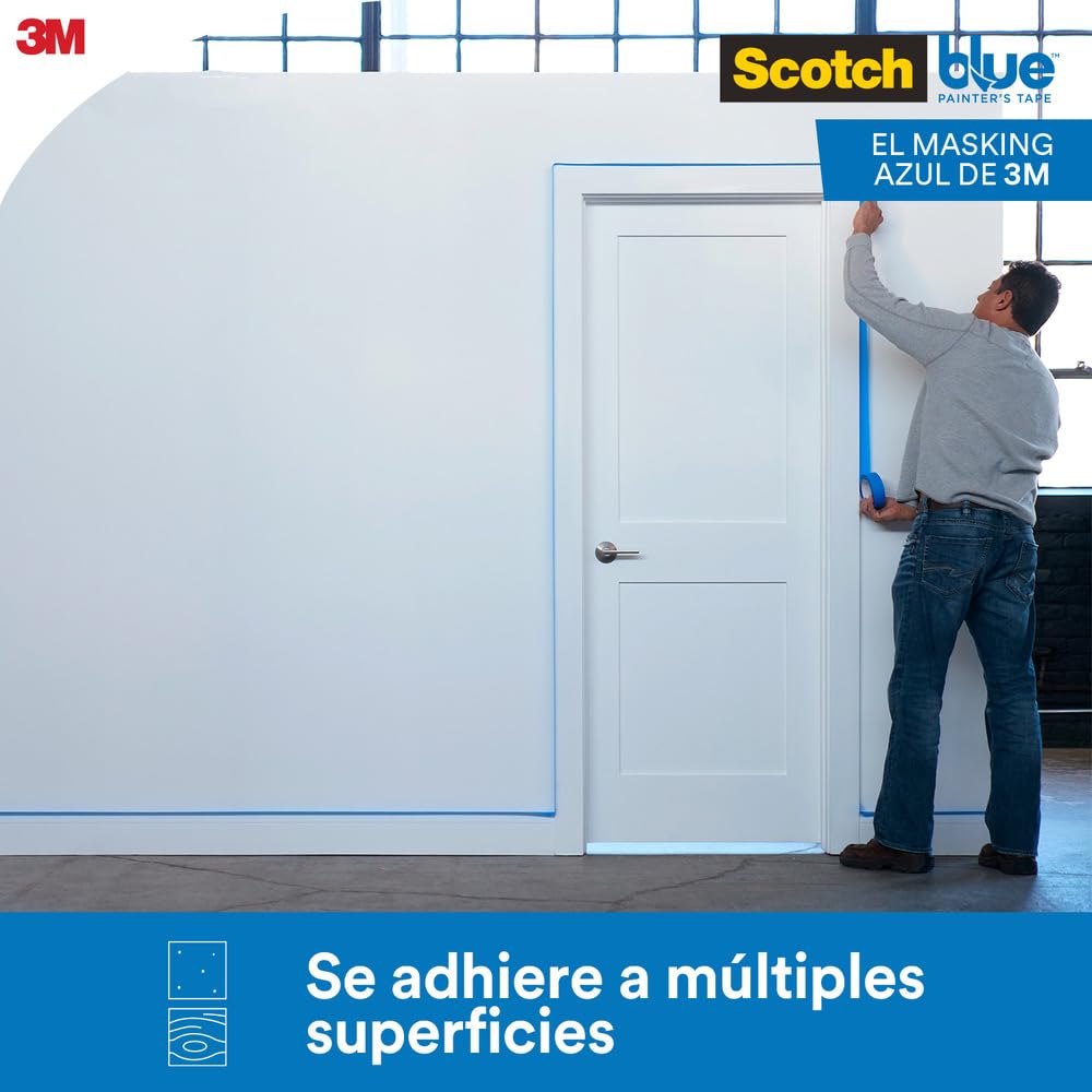 3M Scotch Blue Tape x для FDM 3D, включая OpenCube Scoovo (48мм 54,8м) Принтеры,