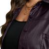 Autumn Thin 2022 PU Leather Jackets Women Vintage Long Sleeve Coats Fashion Buttons Lapel Neck Casual Outerwear Solid Color Coats Plus Size FZH