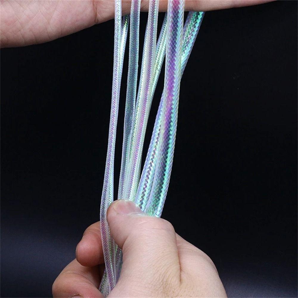 Наживка из жемчуга, белая рыбья чешуя, трубка для тела, рыболовная трубка Мэйлора, плетеная трубка с вспышкой, жемчужная трубка Мэйлора