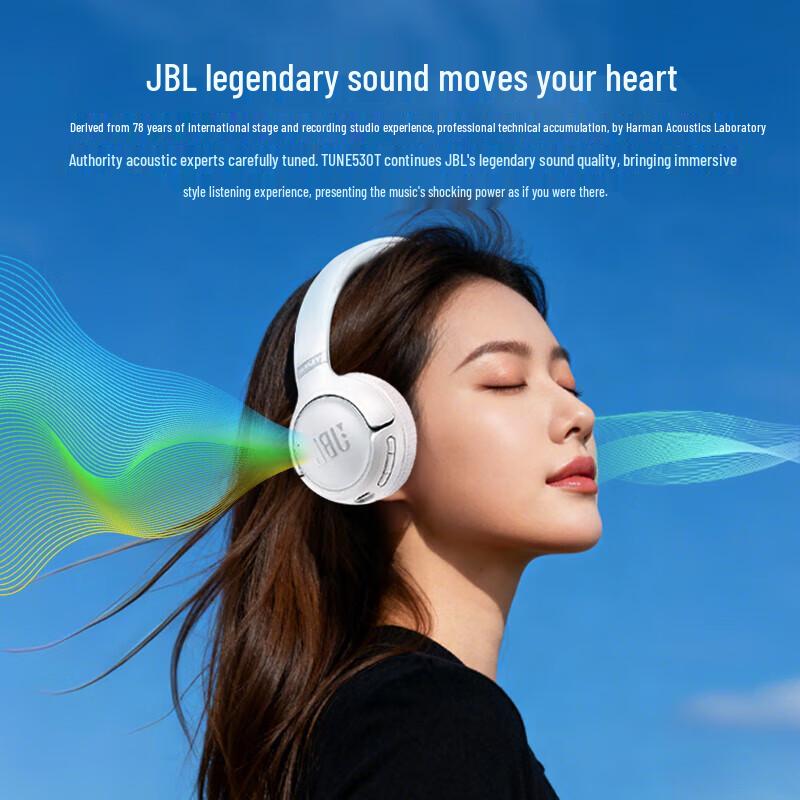 JBL TUNE 530BT Wireless Over-Ear Headphones