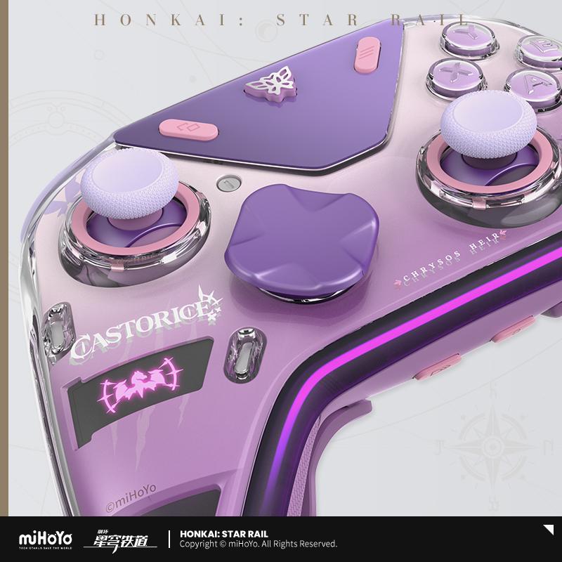 Пользовательский беспроводной игровой контроллер miHoYo Honkai Star Rail Castorice Apex5 Bluetooth Силовая отдача Elite Геймпад Предпродажный подарок