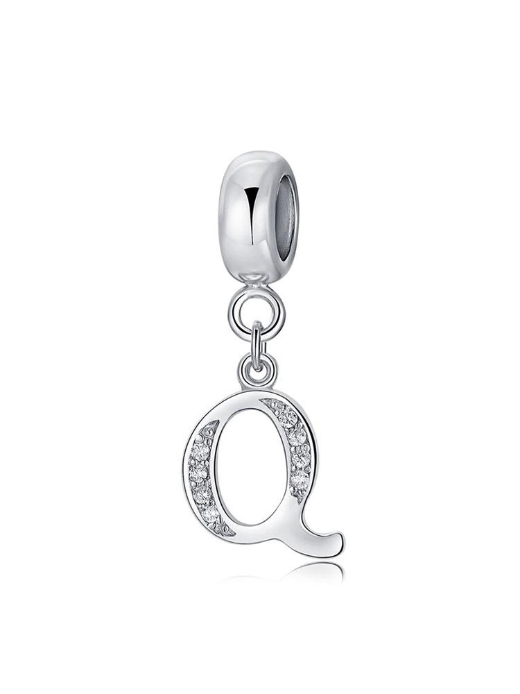 Медь Модные 26 Букв Шарм-Бусина для Женщин Подходят для Браслетов DIY Изготовление Юбилейный Подарок Изысканные Женские Украшения