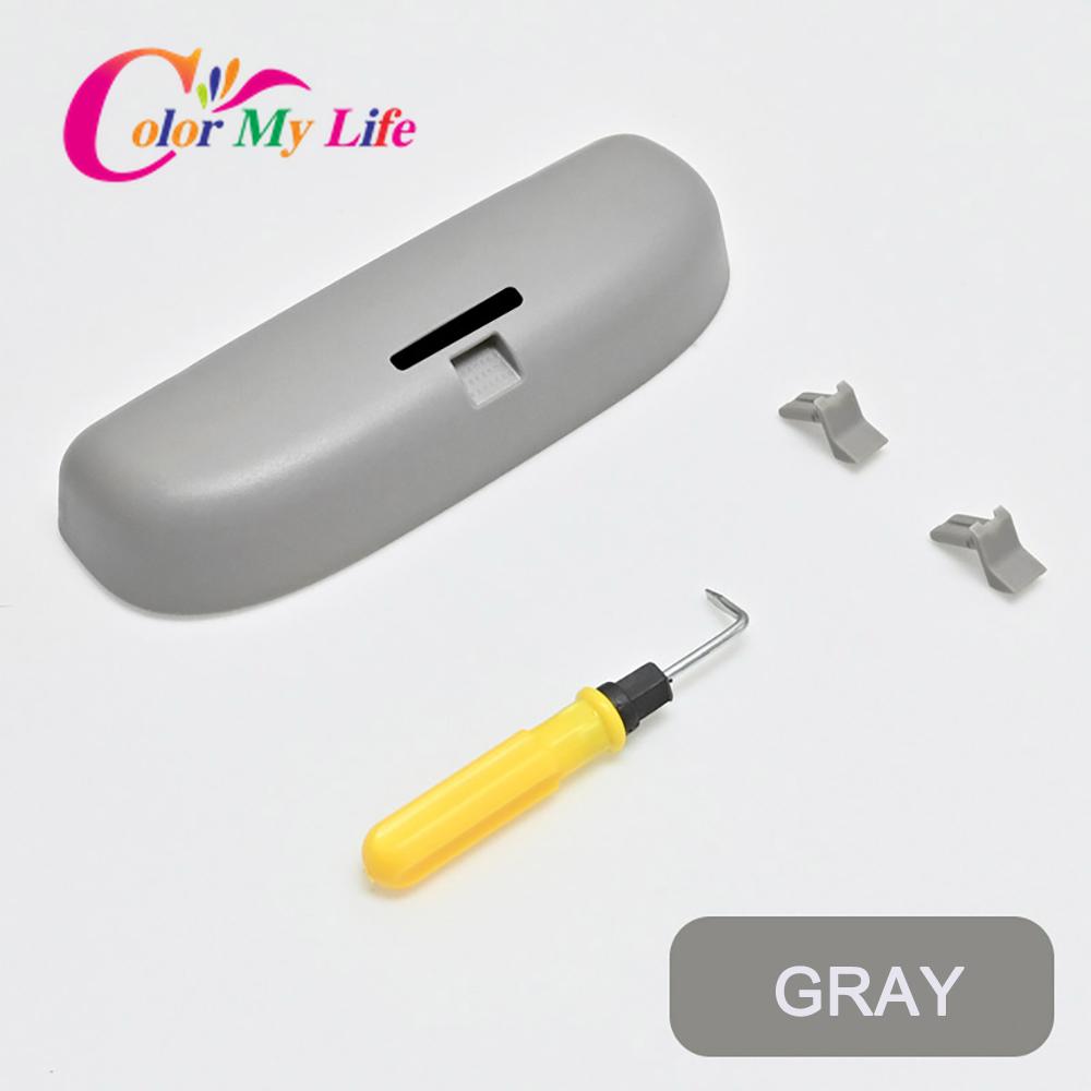 Color My Life New Car Sunglasses Holder Case Glasses Box for Honda CRV CR-V City Civic HRV HR-V Fit JADE Accord Odyssey