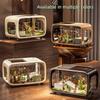 Compact Aquarium Kit Transparent Ecological Cycle System Durable Fish Tank  Bedroom