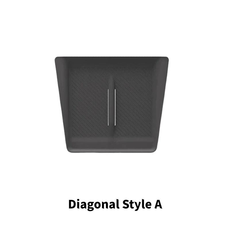 For Tesla Model YL Wireless Charger Silicone Mat Anti-Slip Phone Dustproof Pad Center Console Protector Car Interior Accessories