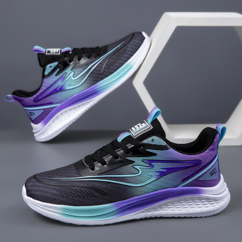 New Arrival Mesh Breathable Trendy Unisex Sneakers, Light Soft Sole Carbon Plate Running Shoes