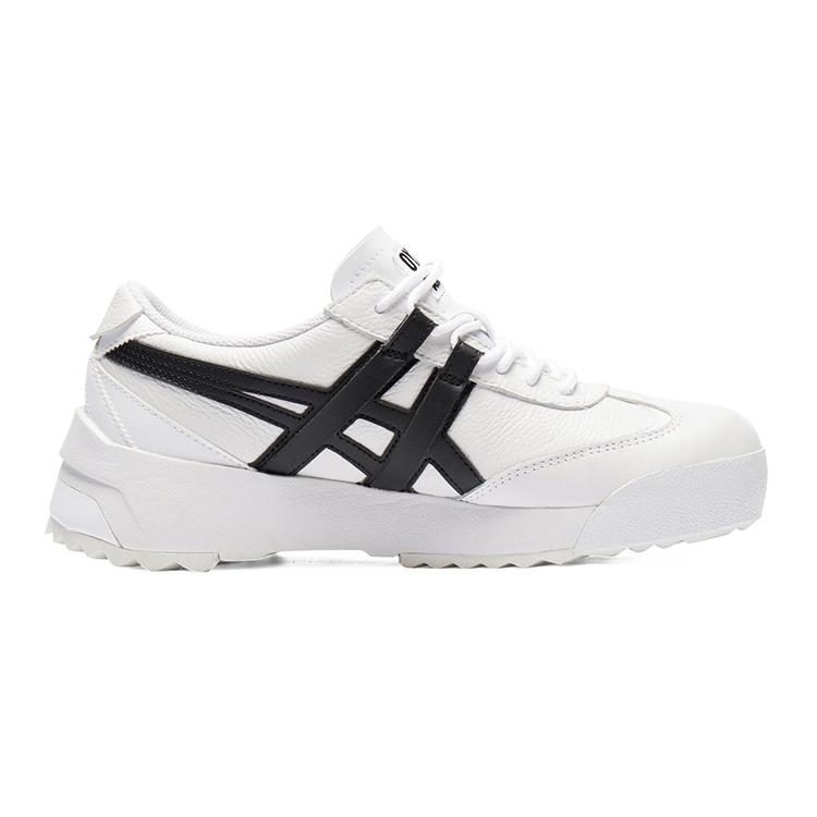 ONITSUKA TIGER Делегация Круглый Носок Удобные Прочные Низкие Повседневные Кроссовки Унисекс Белый 1183A559-109