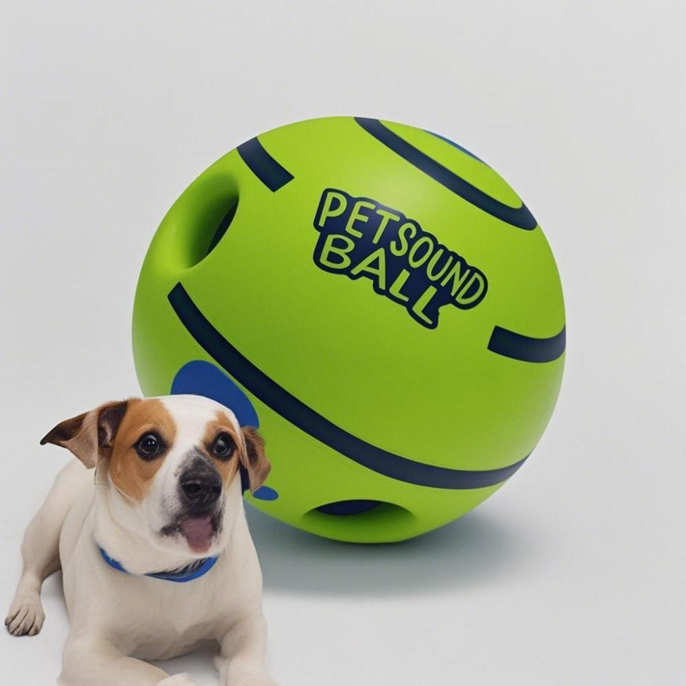 Fun Sounds Dog Toy Ball Interactive Puppy Wrestling Toy Pet Toy Chew-Resistant Toy Relieve Boredom