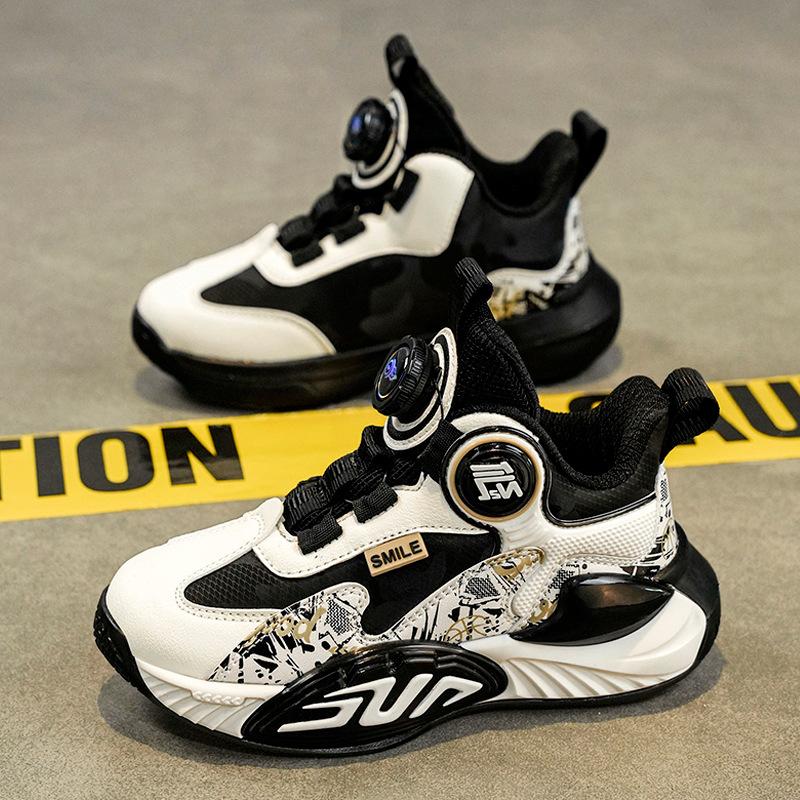 Children's shoes for boys2026New spring collection of lightweight basketball shoes for children, suitable for running and sports, designed for older