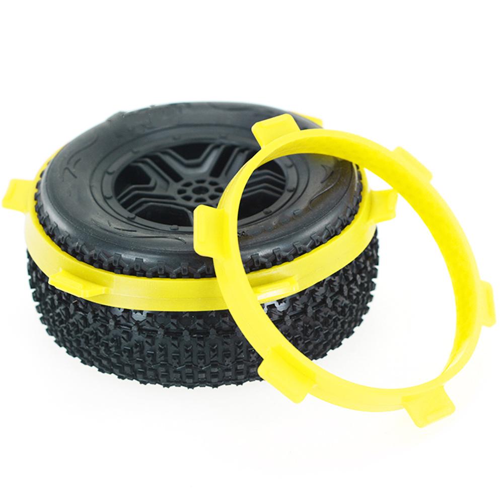 Tire Mounting Rubber Band Tool Accessories for RC 1/8 Off  Road Vehicles 1/10 Short   Trucks(Yellow )